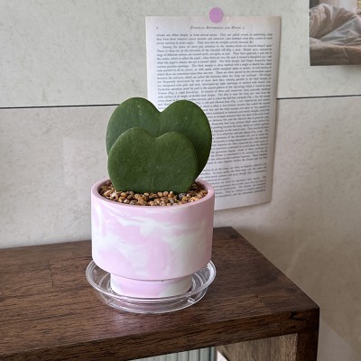 마블화분 핸드메이드 제스모나이트