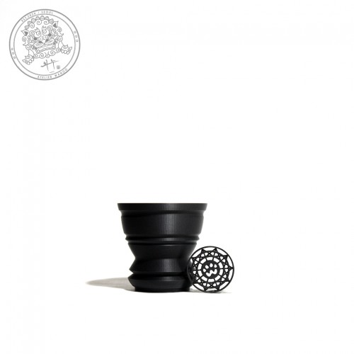 와누 001_Eternity Pot A1 (Black / White)