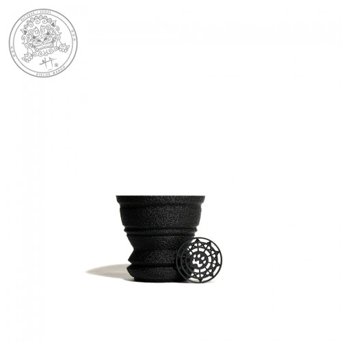 와누 001_Eternity Pot A2 (Black / White)