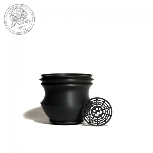 와누 001_Eternity Pot B1 (Black / White)
