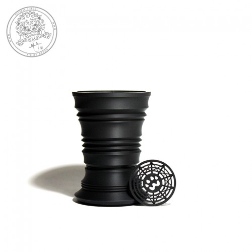 와누 001_Eternity Pot C1 (Black / White)