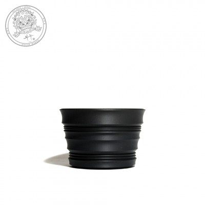 와누 001_Eternity Pot D1 (Black / White)