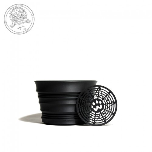 와누 001_Eternity Pot D1 (Black / White)
