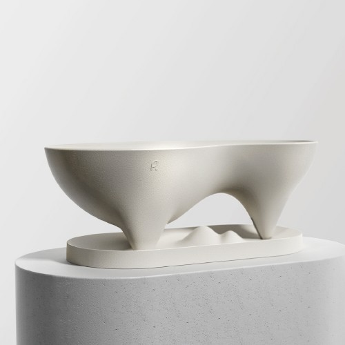 플랜트엘 끝판왕 오브제화분 화이트 다육이 합식 플랜테리어 플라스틱 화분