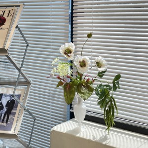 마녀그리너리다발 양귀비꽃다발 그린꽃다발